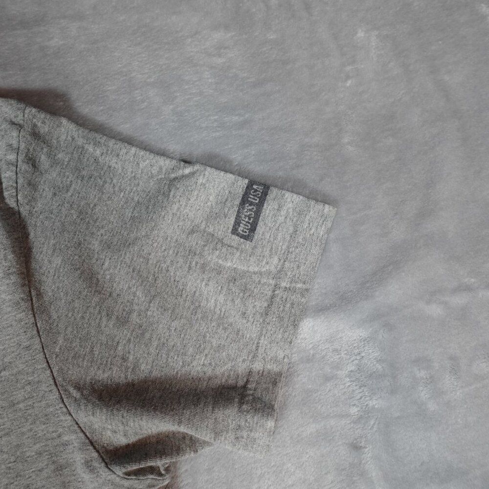 Vintage Guess Jeans Dragon T Shirt Mens XL (Fits L) Grunge Gray Y2K - Picture 3 of 9
